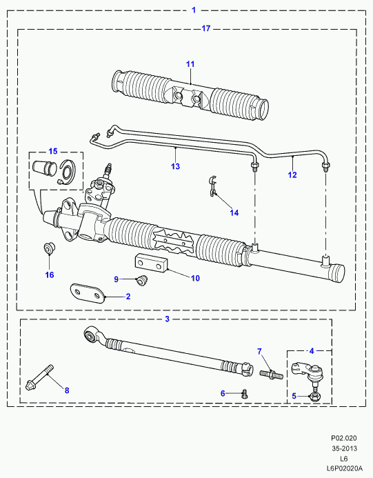 Land Rover QFK 100082* - Bağlama çubuğu furqanavto.az