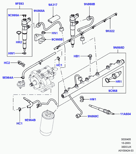 Land Rover NCC 100120 L - İşıqlandırma şamı furqanavto.az