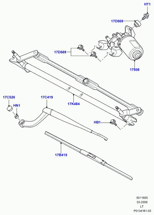 Land Rover DKC500240 - Sülən Bıçağı furqanavto.az