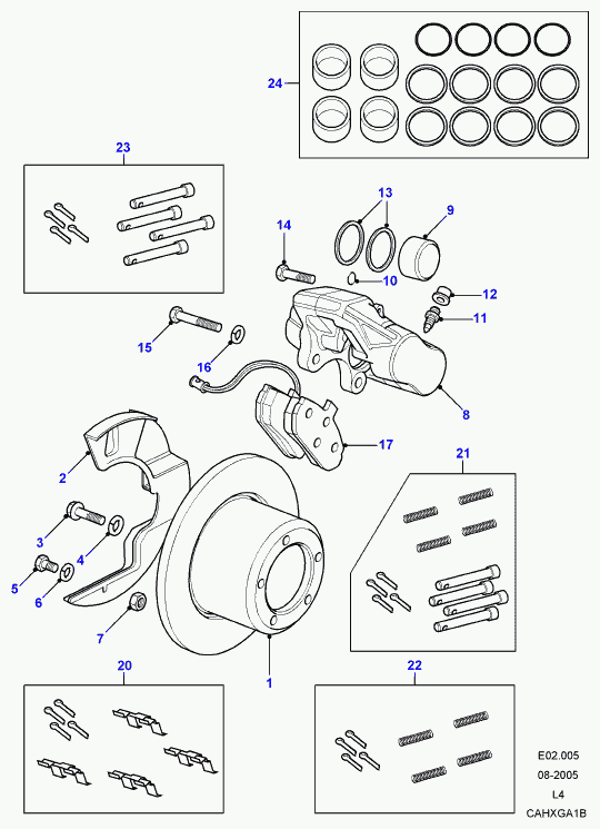 HONEYWELL 571910 - Bolt, 7/16, UNF, caliper fixing, Disc Brakes Front, Less Ft And  furqanavto.az