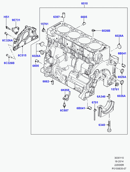 Land Rover LR000681 - Sensor, krank mili nəbzi furqanavto.az