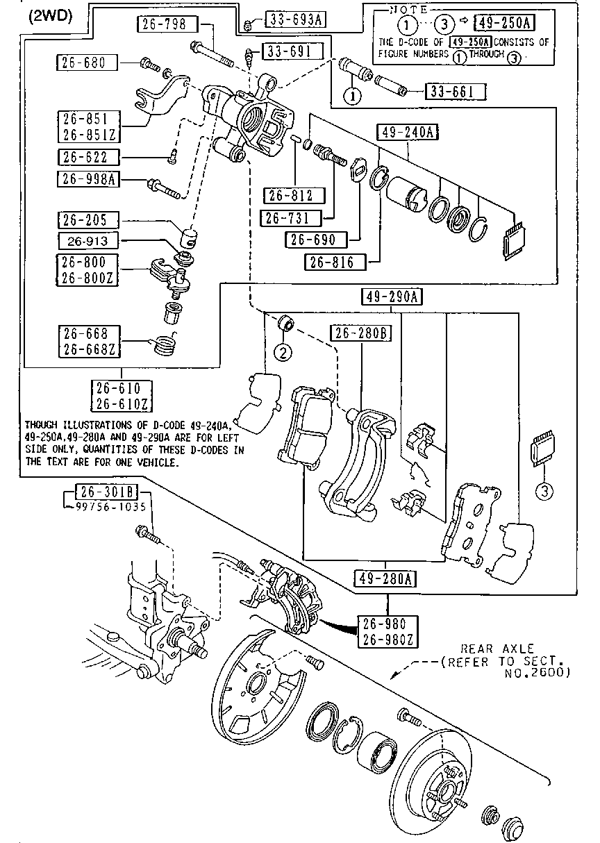 Suzuki GJ87-26-48ZA - Əyləc altlığı dəsti, əyləc diski furqanavto.az