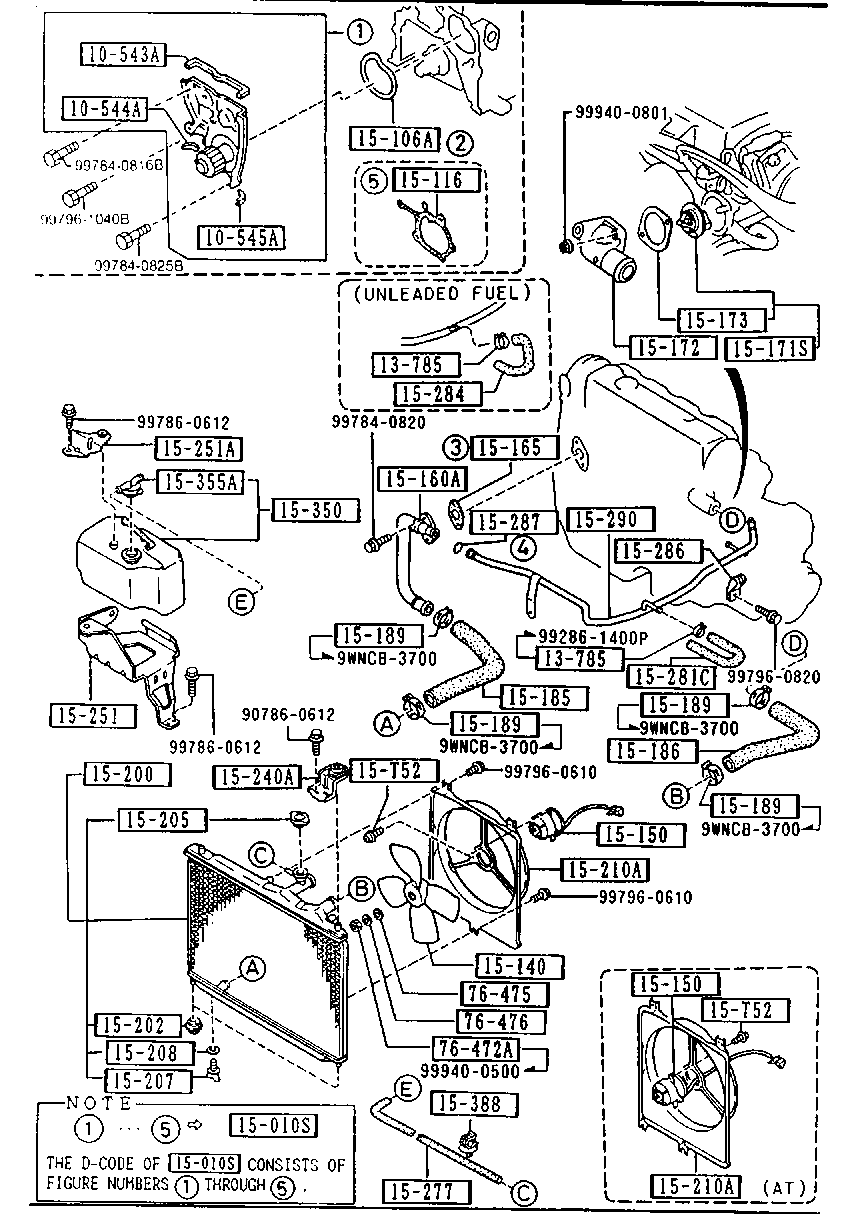 MAZDA 8 173-99-152 A - Termostat, soyuducu www.furqanavto.az