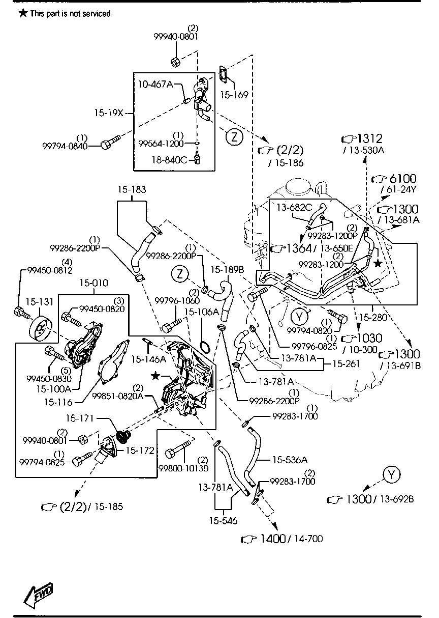 MAZDA KL01-15-171A - Termostat, soyuducu furqanavto.az