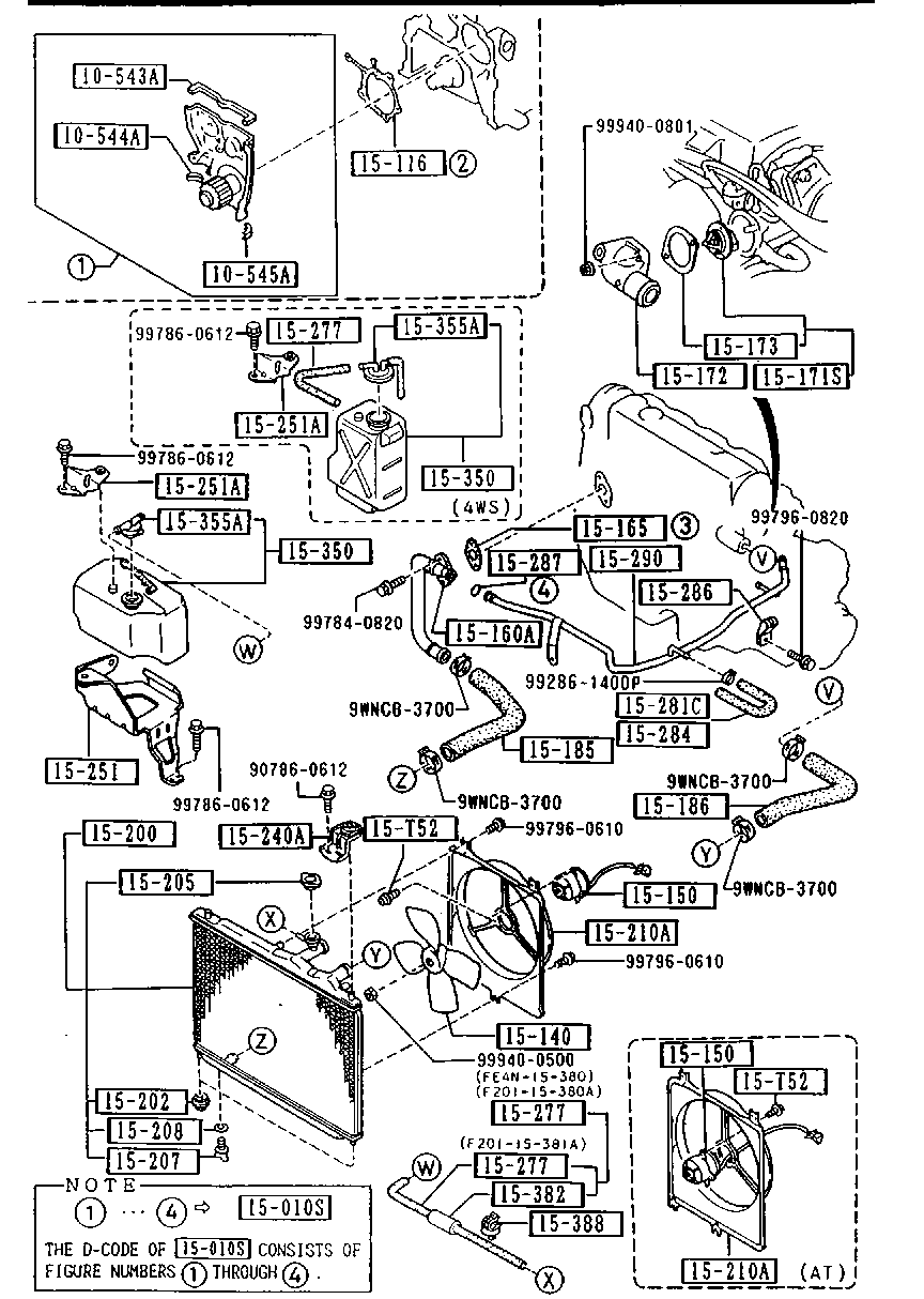 MAZDA 8 AG4-15-171 - Termostat, soyuducu www.furqanavto.az