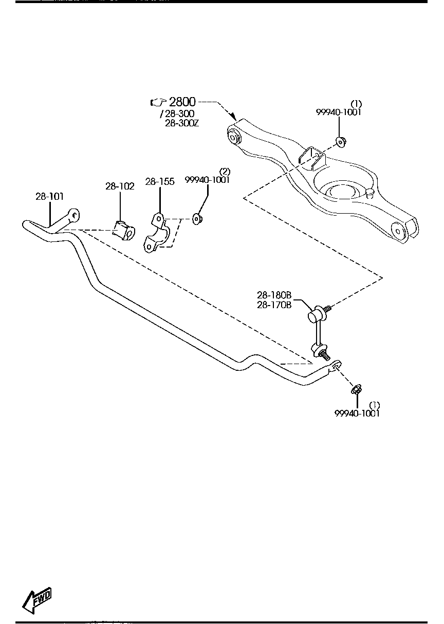 FORD F151-34-150 - Çubuq / Strut, stabilizator furqanavto.az