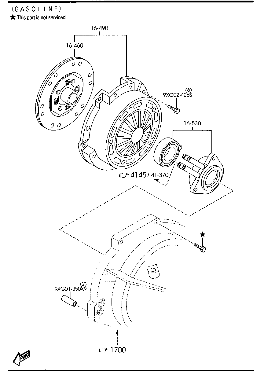 FORD C201-16-490 - Debriyaj dəsti furqanavto.az