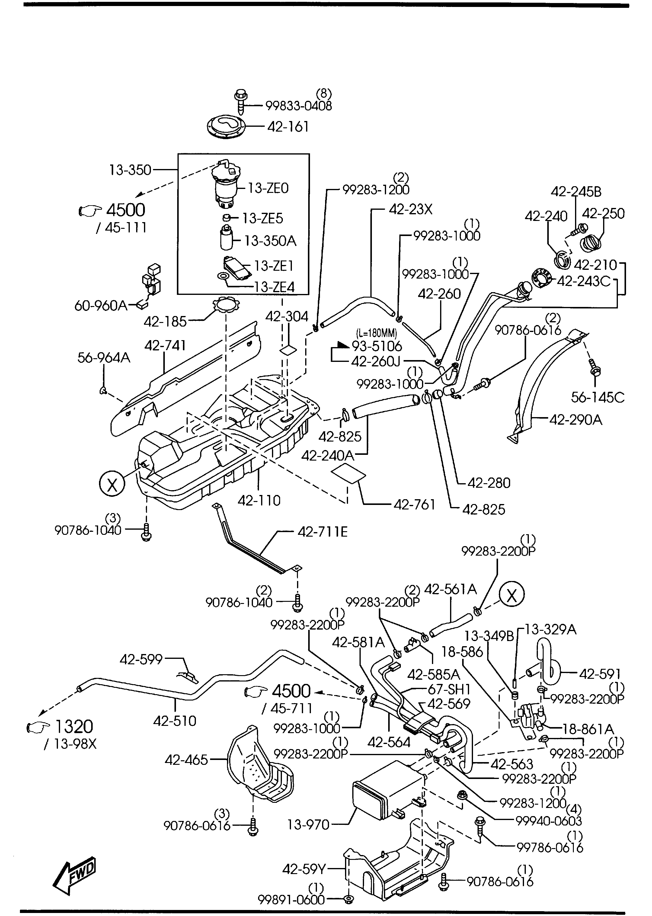 MAZDA AJ51-13-35Z - Yanacaq nasosu furqanavto.az