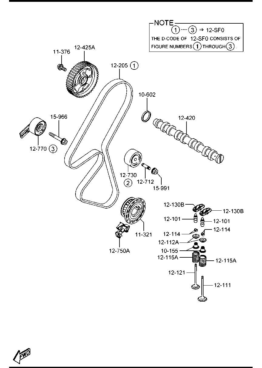 TOYOTA Y656-12-770 - Gərginlik kasnağı, vaxt kəməri furqanavto.az