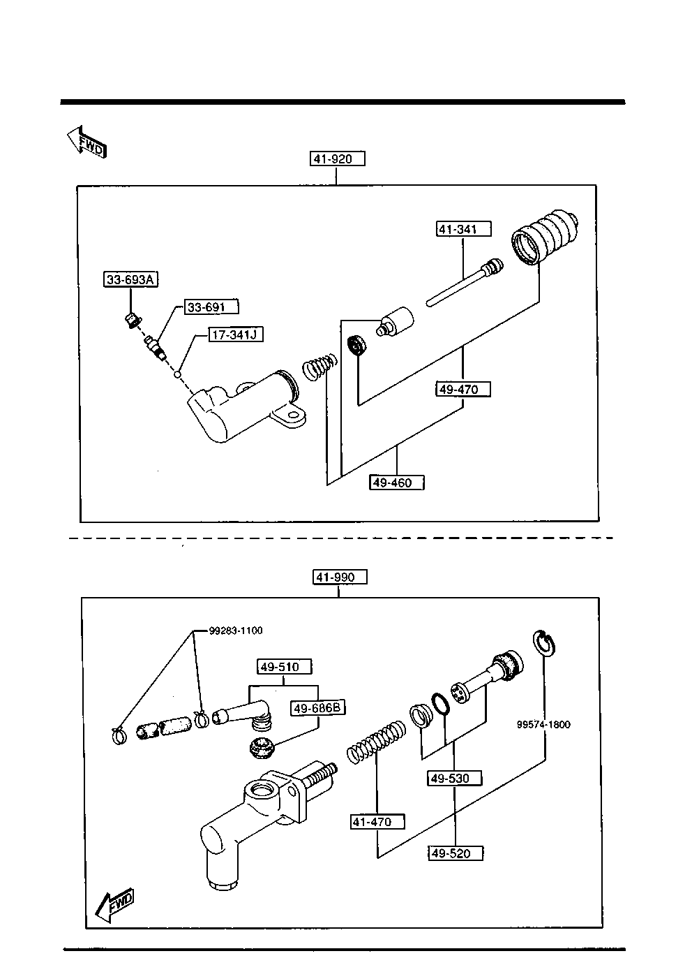 MAZDA B455-41-920 - Qul silindr, mufta furqanavto.az