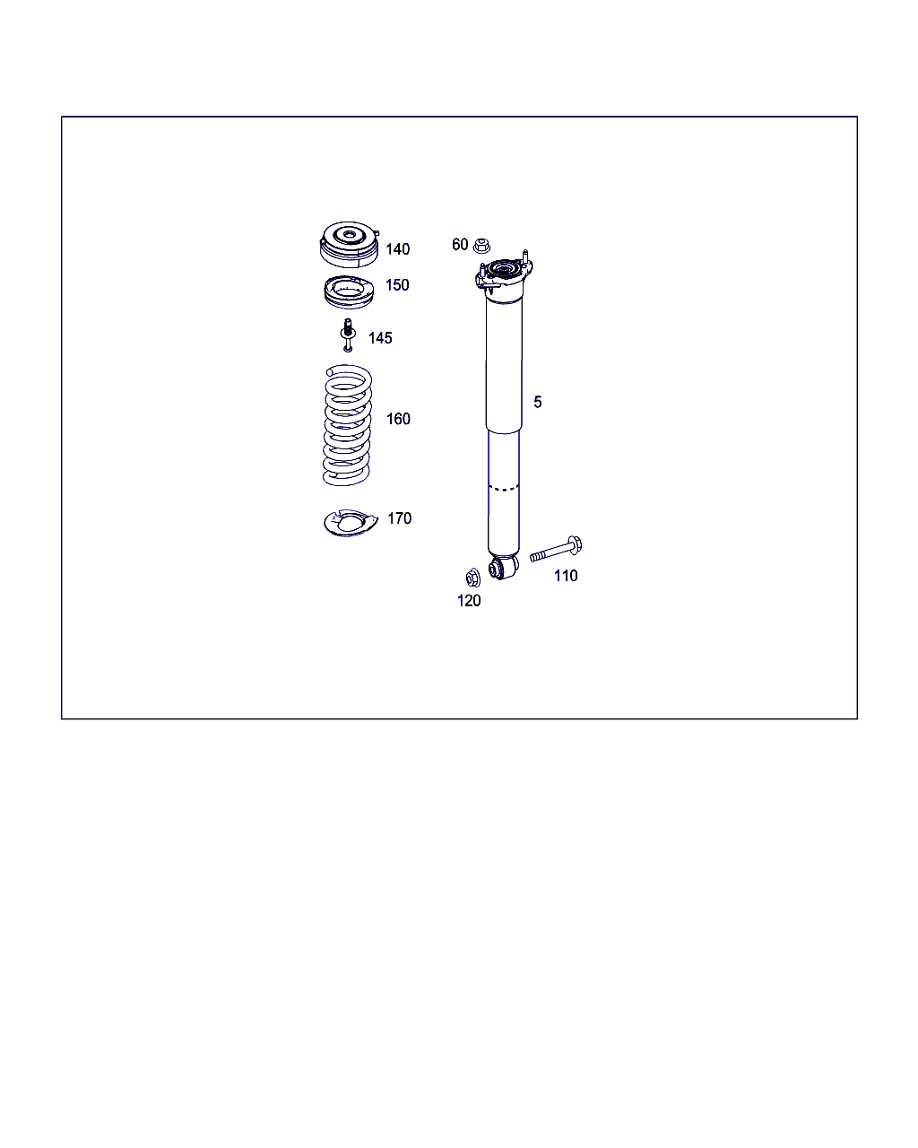 Mercedes-Benz A 207 320 43 30 - Üst Strut Montajı furqanavto.az