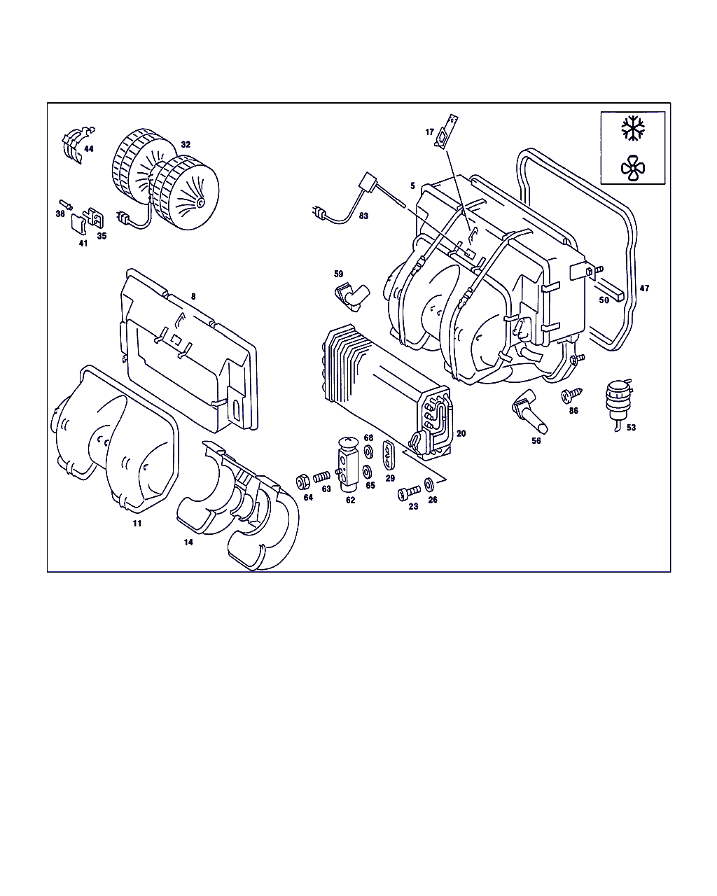 Mercedes-Benz A 201 830 06 84 - Genişləndirici klapan, kondisioner furqanavto.az