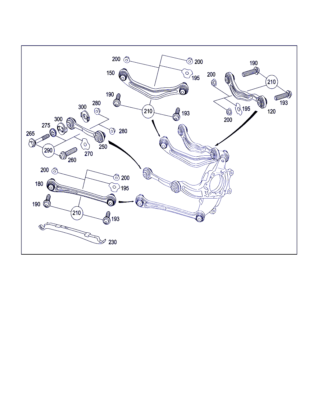 Mercedes-Benz A 221 350 04 06 - Çubuq / Strut, təkər asması furqanavto.az