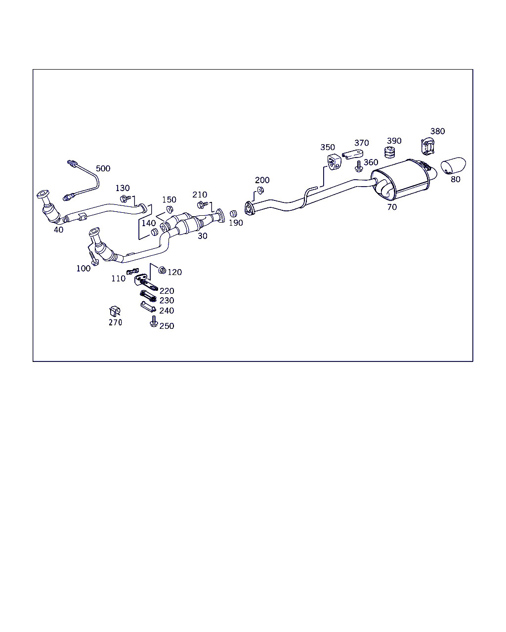 Mercedes-Benz A 202 492 06 44 - Dəstək kol, stabilizator furqanavto.az