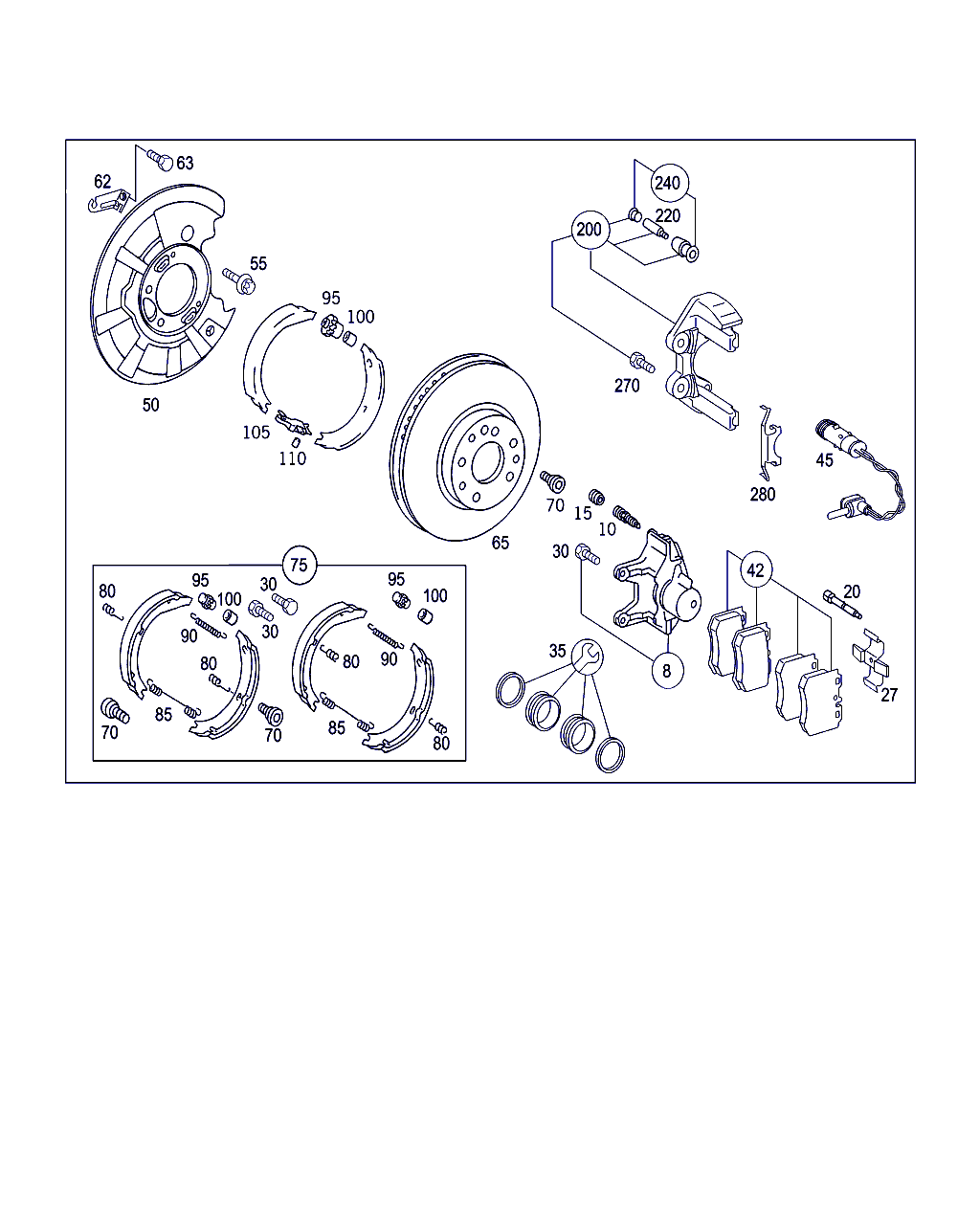 Mercedes-Benz A 220 423 01 12 - OPORNI ARXA furqanavto.az