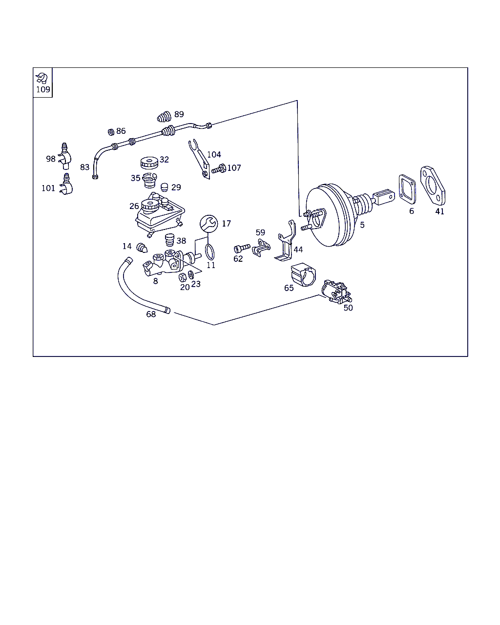 Mercedes-Benz A 005 430 24 01 - Əyləc Baş Silindr furqanavto.az