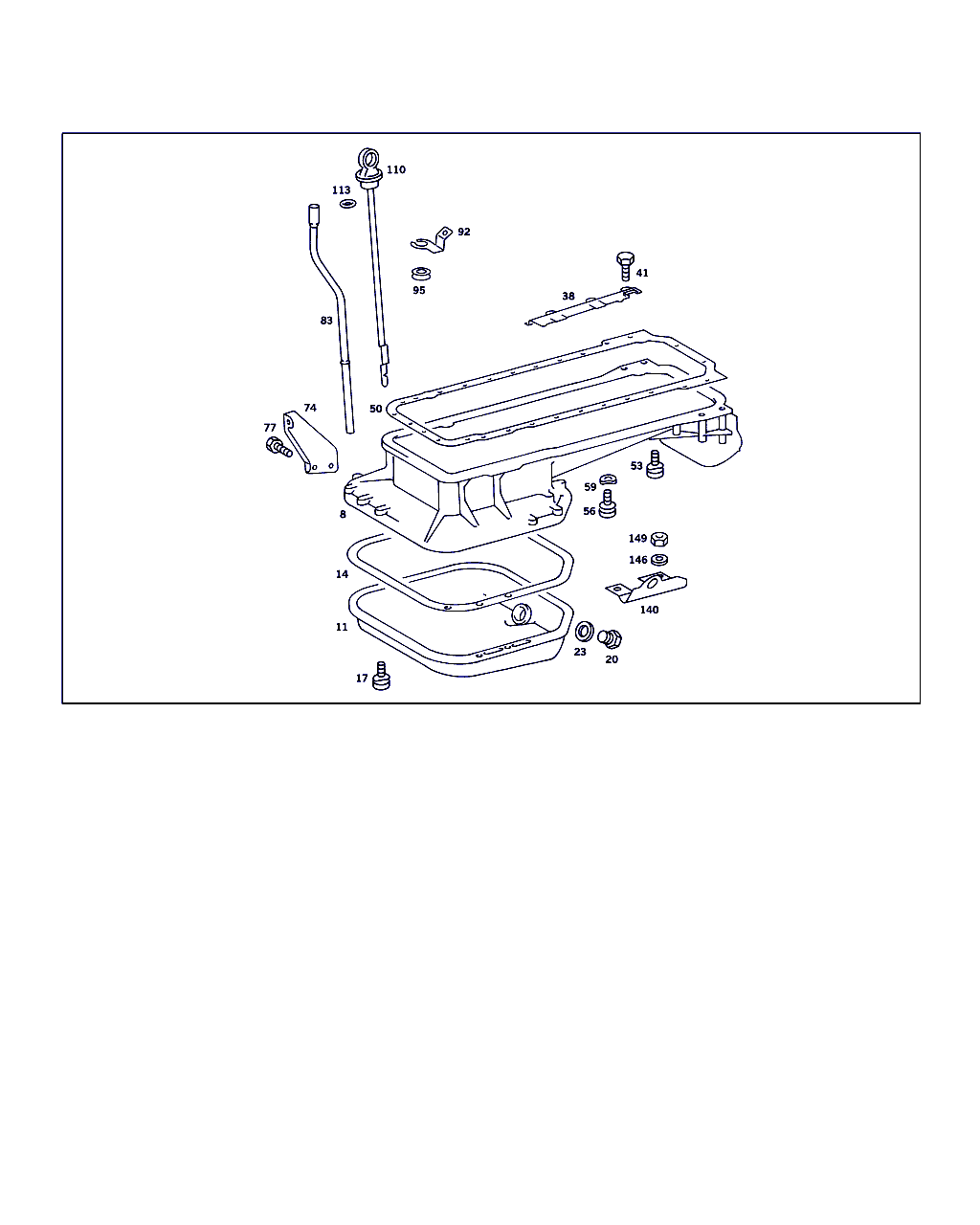 Mercedes-Benz A 116 010 47 13 - Yağ çəni furqanavto.az