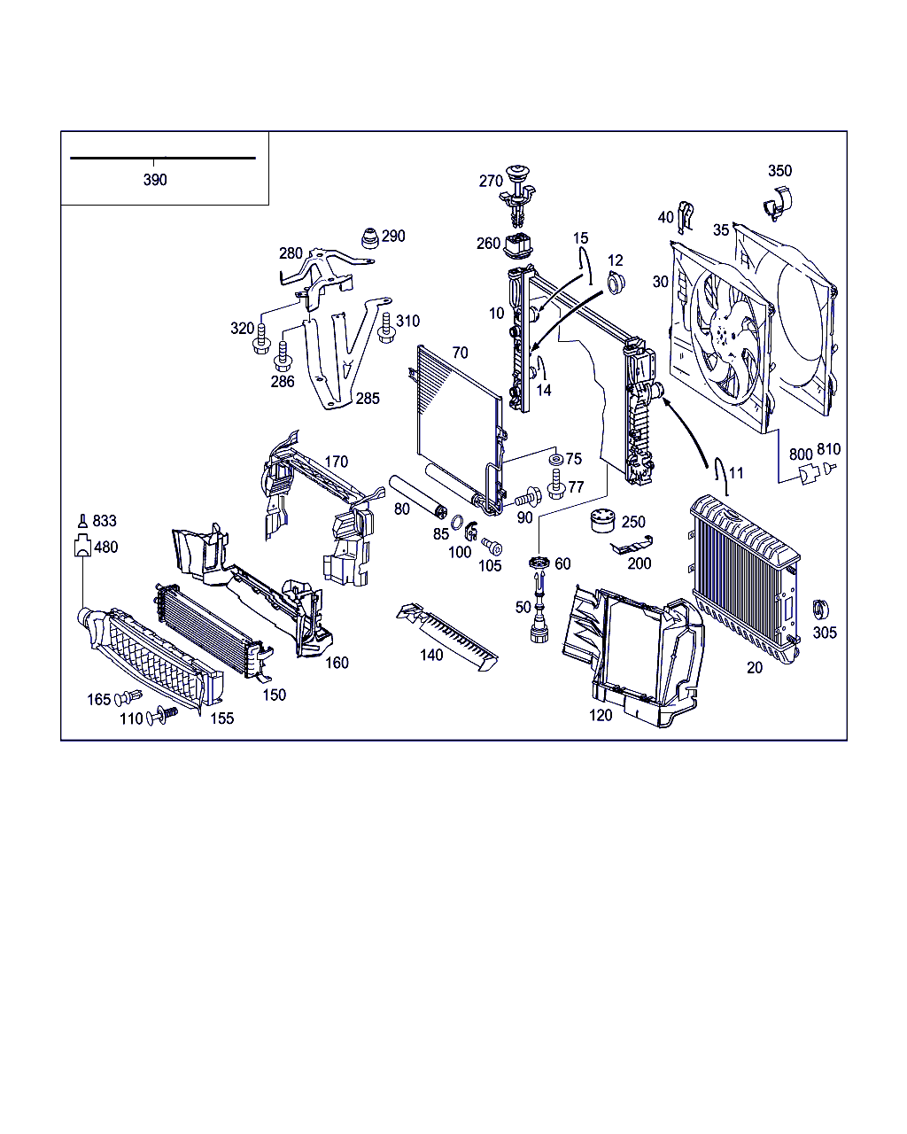 Mercedes-Benz A 211 500 01 54 - Kondenser, kondisioner furqanavto.az