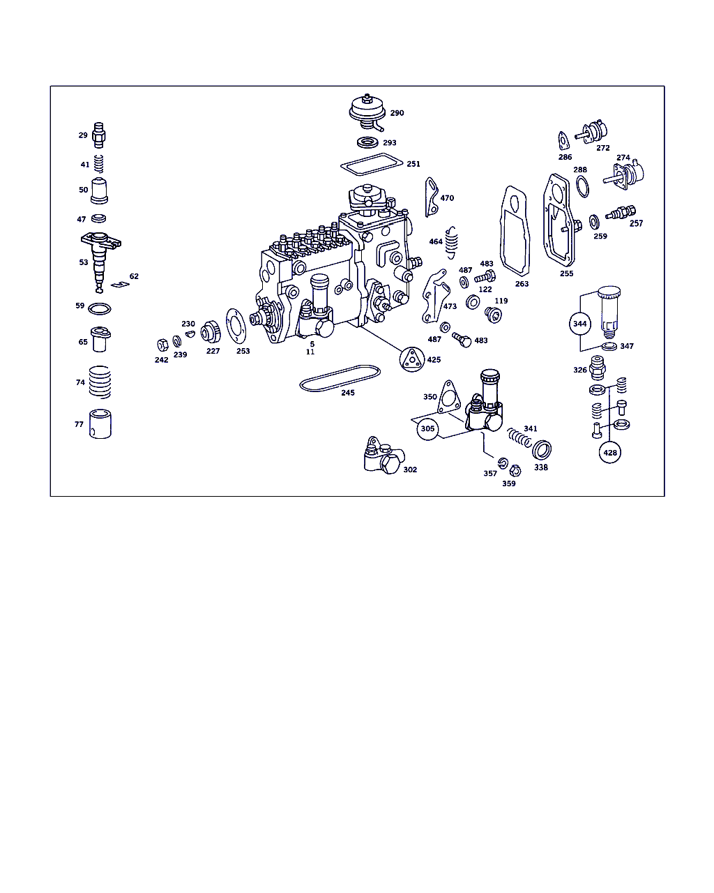 Mercedes-Benz A 000 091 12 80 - Conta, yanacaq nasosu furqanavto.az