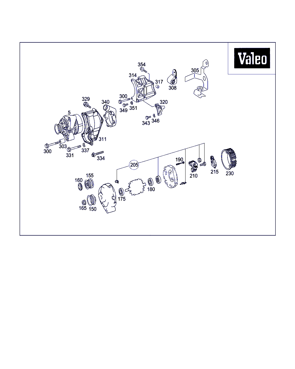 Evobus A 009 154 40 02 - Alternator furqanavto.az