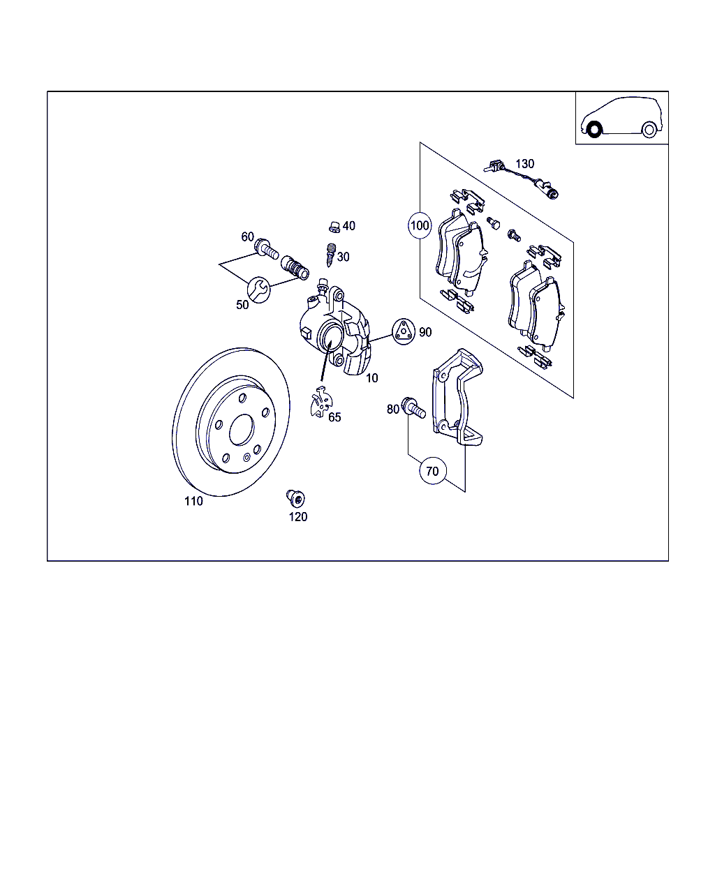 Mercedes-Benz A 168 421 08 12 - Əyləc Diski furqanavto.az