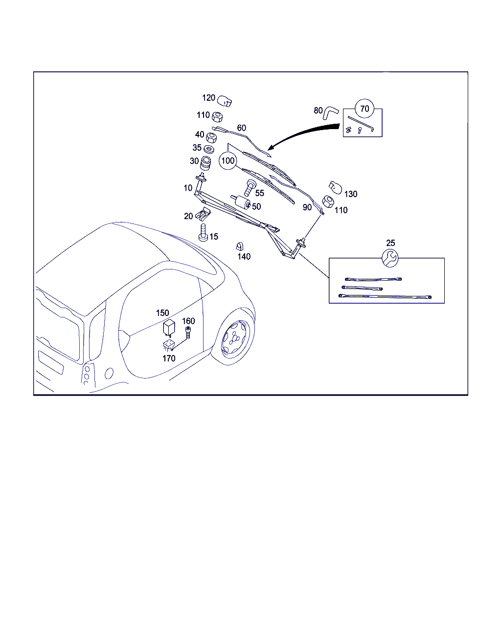 Smart A 450 820 00 45 - Sülən Bıçağı furqanavto.az