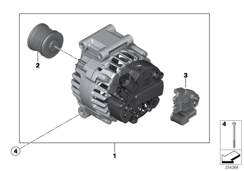 Mini 12 31 7 615 484 - Alternator furqanavto.az