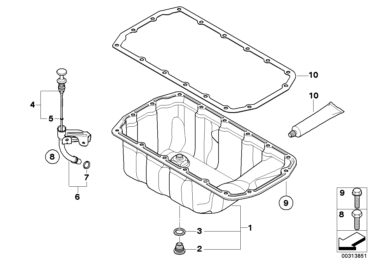 BMW 11437560211 - Conta / Möhür furqanavto.az