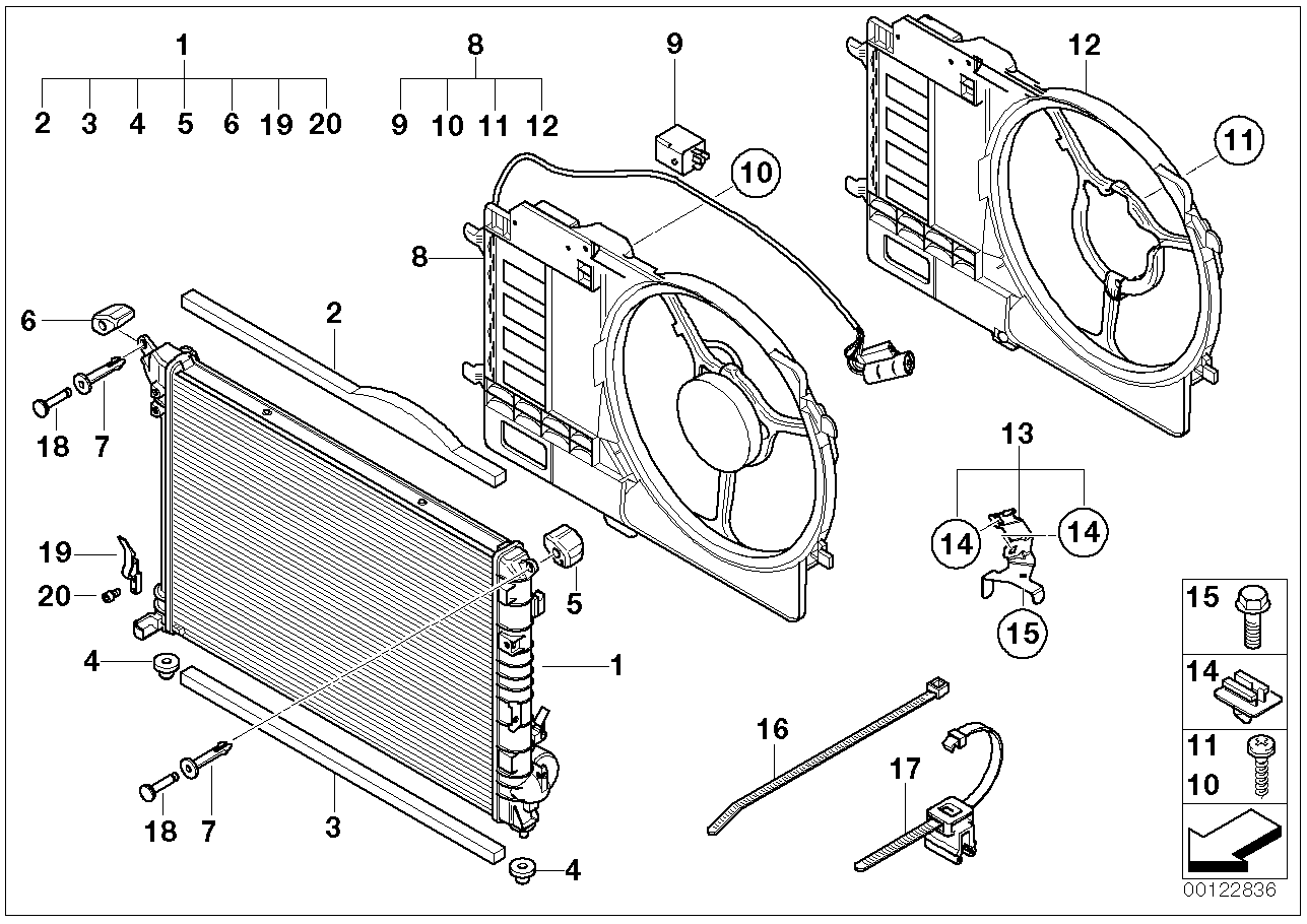 Mini 17 11 7 570 821 - Radiator, mühərrikin soyudulması furqanavto.az