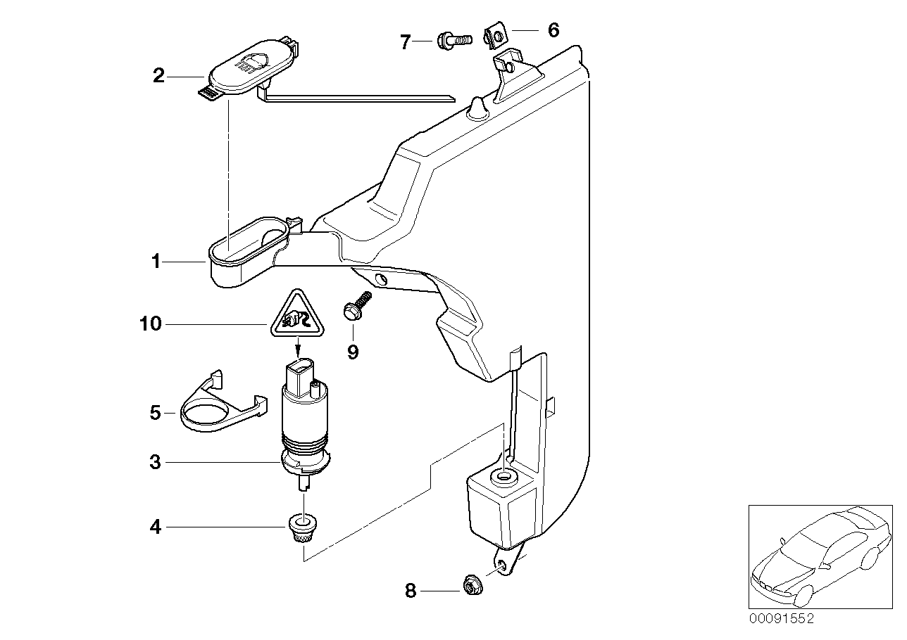 BMW 67 12 8 377 428 - High-pressure pump furqanavto.az