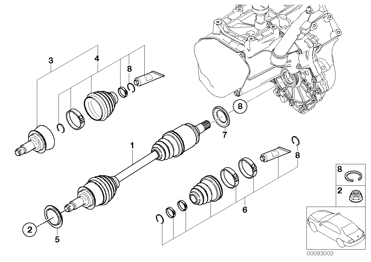 BMW 31 60 7 518 245 - Körük, sürücü val furqanavto.az