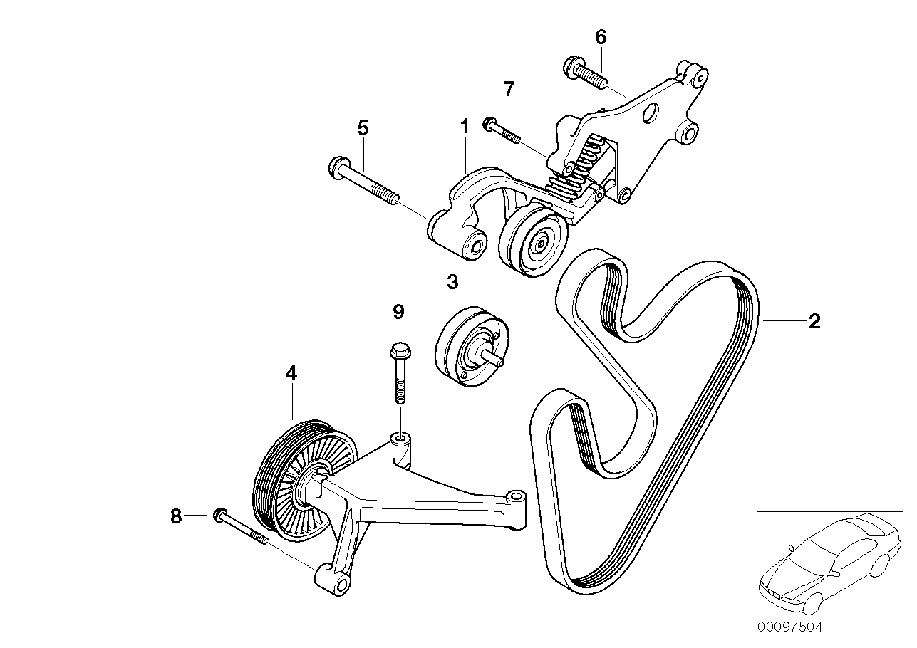 FIAT 11287520199 - V-yivli kəmər furqanavto.az