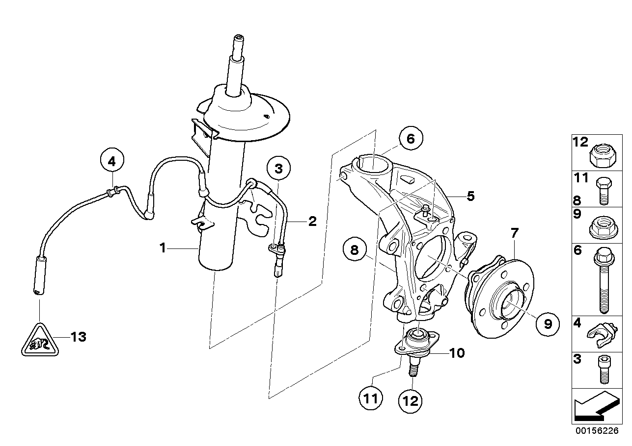 BMW 31316780469 - Amortizator furqanavto.az