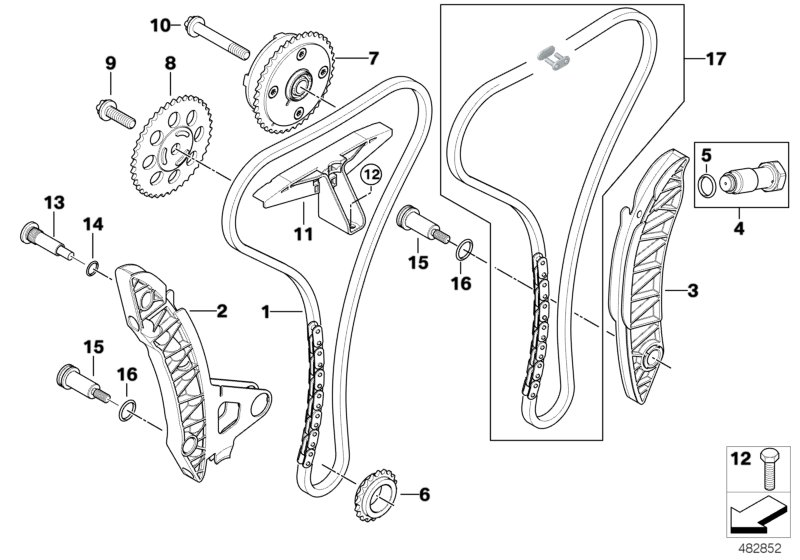 Mercedes-Benz 11317534771 - Bearing bolt furqanavto.az