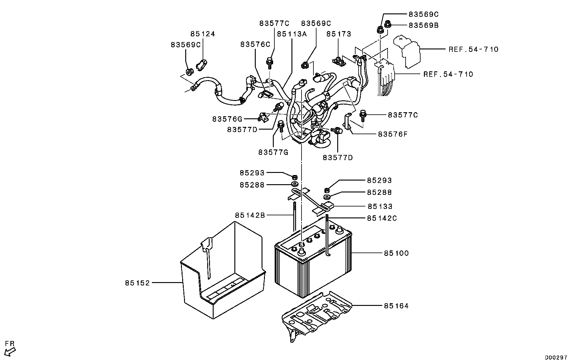 Mitsubishi 8201A279 - Başlanğıc batareyası furqanavto.az