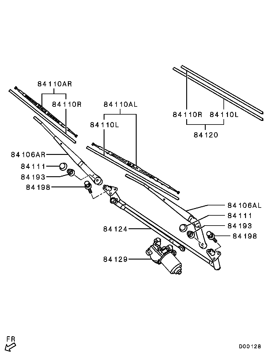 Mitsubishi MN133511 - Sülən Bıçağı furqanavto.az