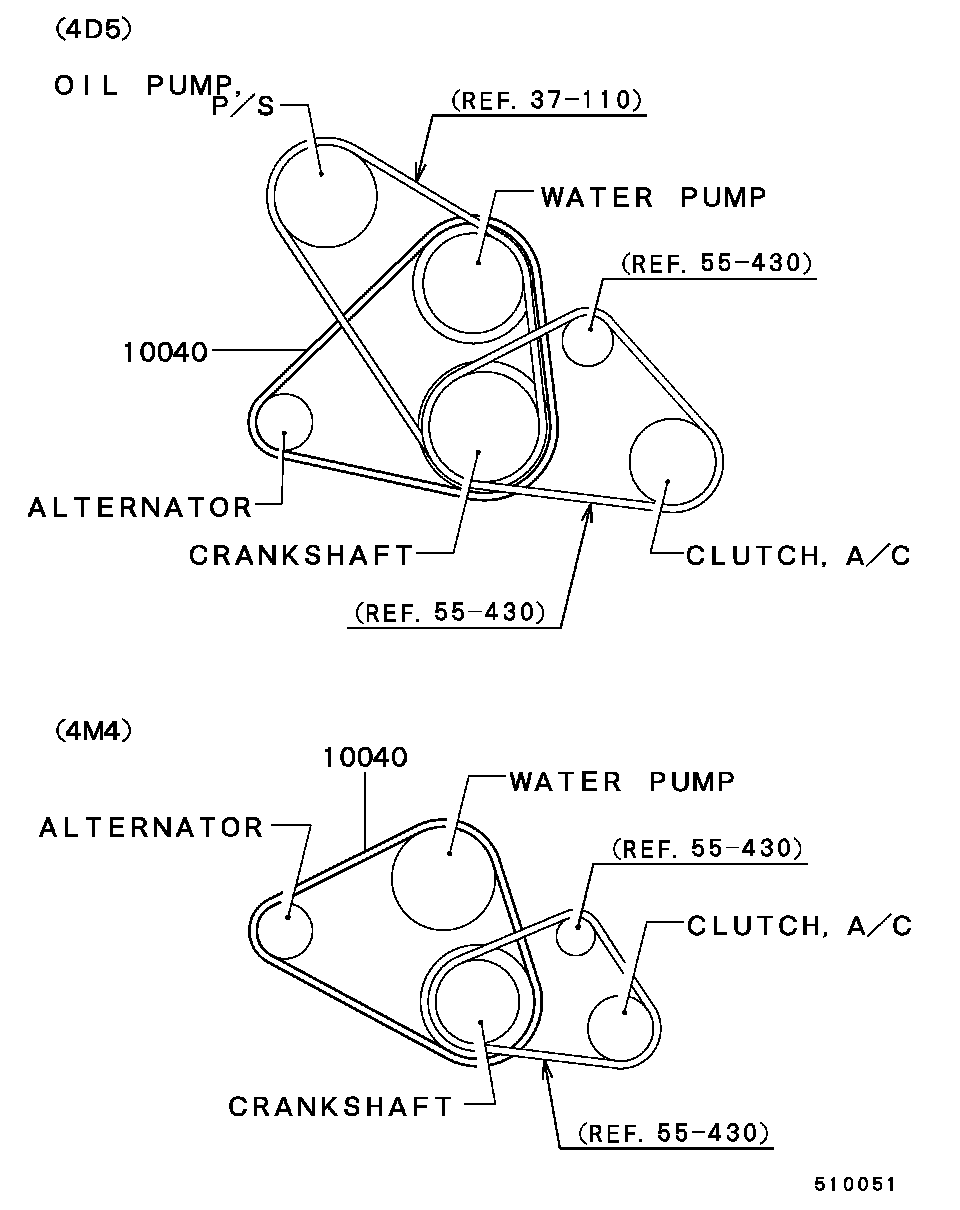 Honda MD159551 - V-kəmər furqanavto.az