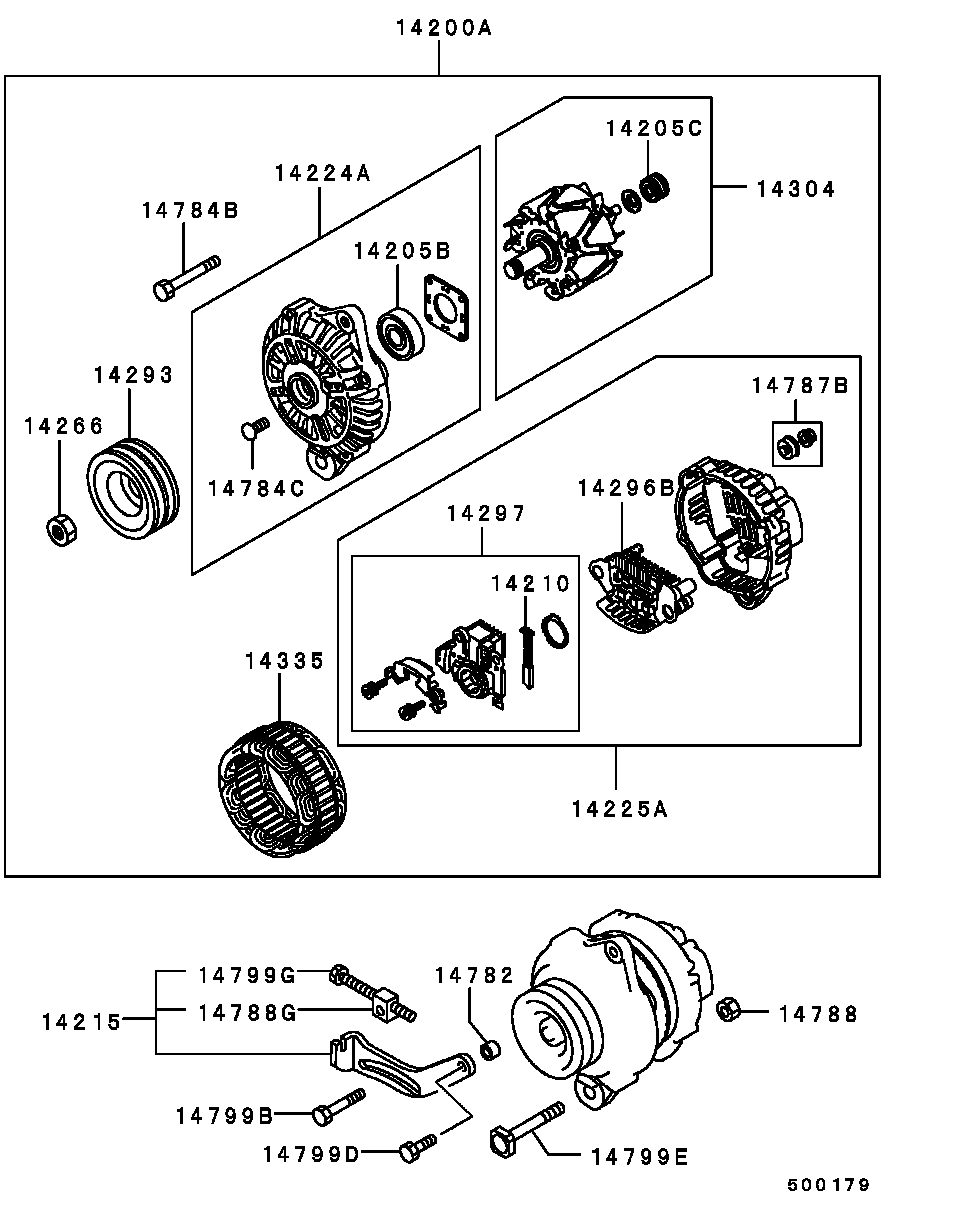 Mitsubishi ME701287 - Poşinq furqanavto.az