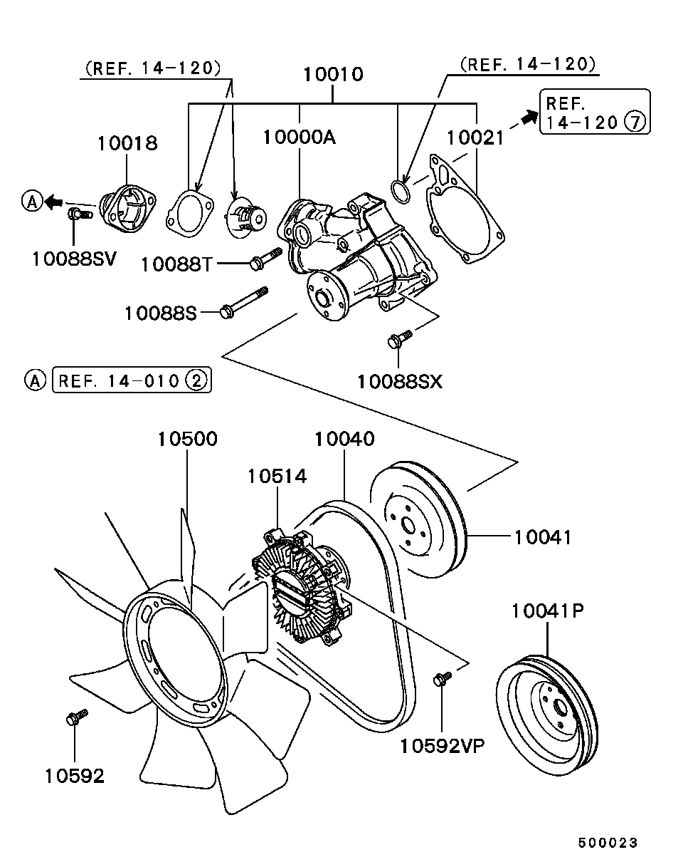 Honda MD017469 - V-kəmər furqanavto.az