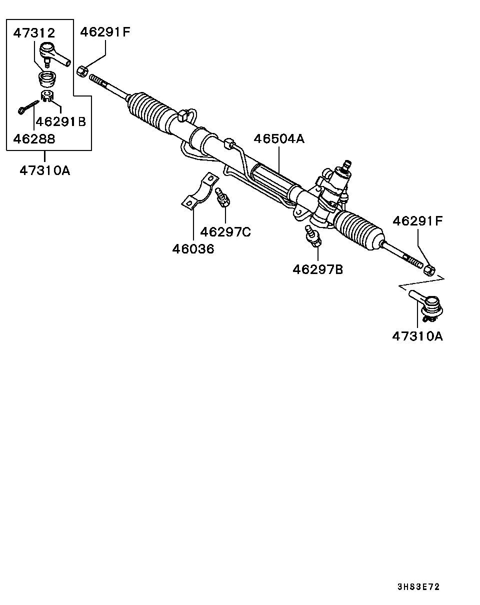 Mitsubishi MR369706 - Sükan qurğusu furqanavto.az