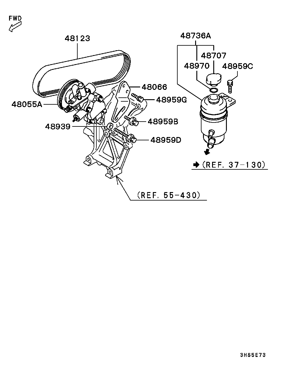 Mitsubishi MD337406 - V-yivli kəmər www.furqanavto.az