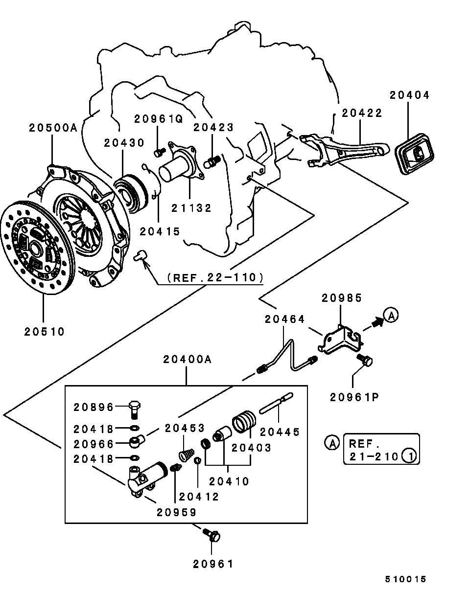 ZHONGHUA(BRILLIANCE) MD722744 - BEARING,CLUTCH RELEASE furqanavto.az