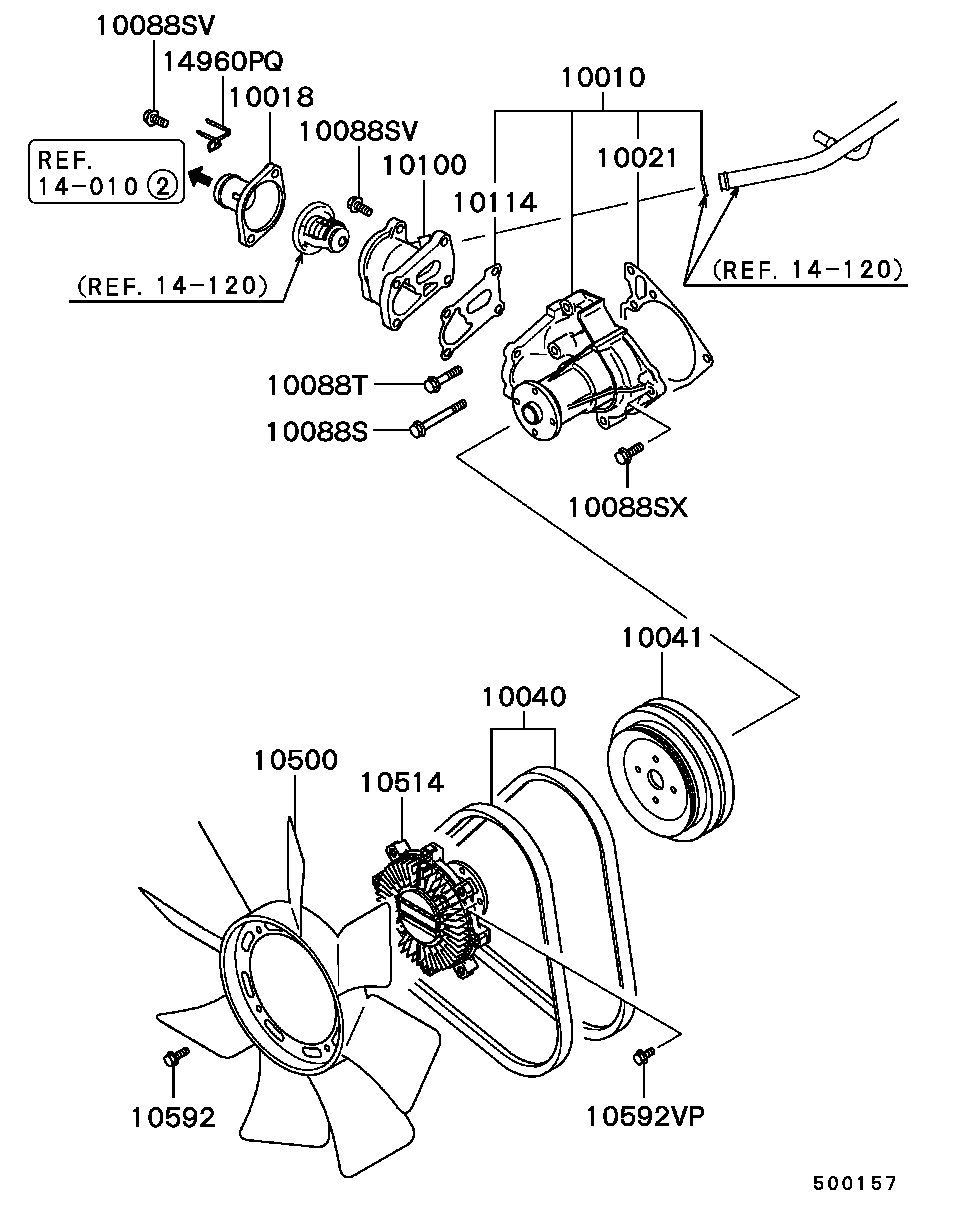 Hyundai MD972002 - Su nasosu furqanavto.az