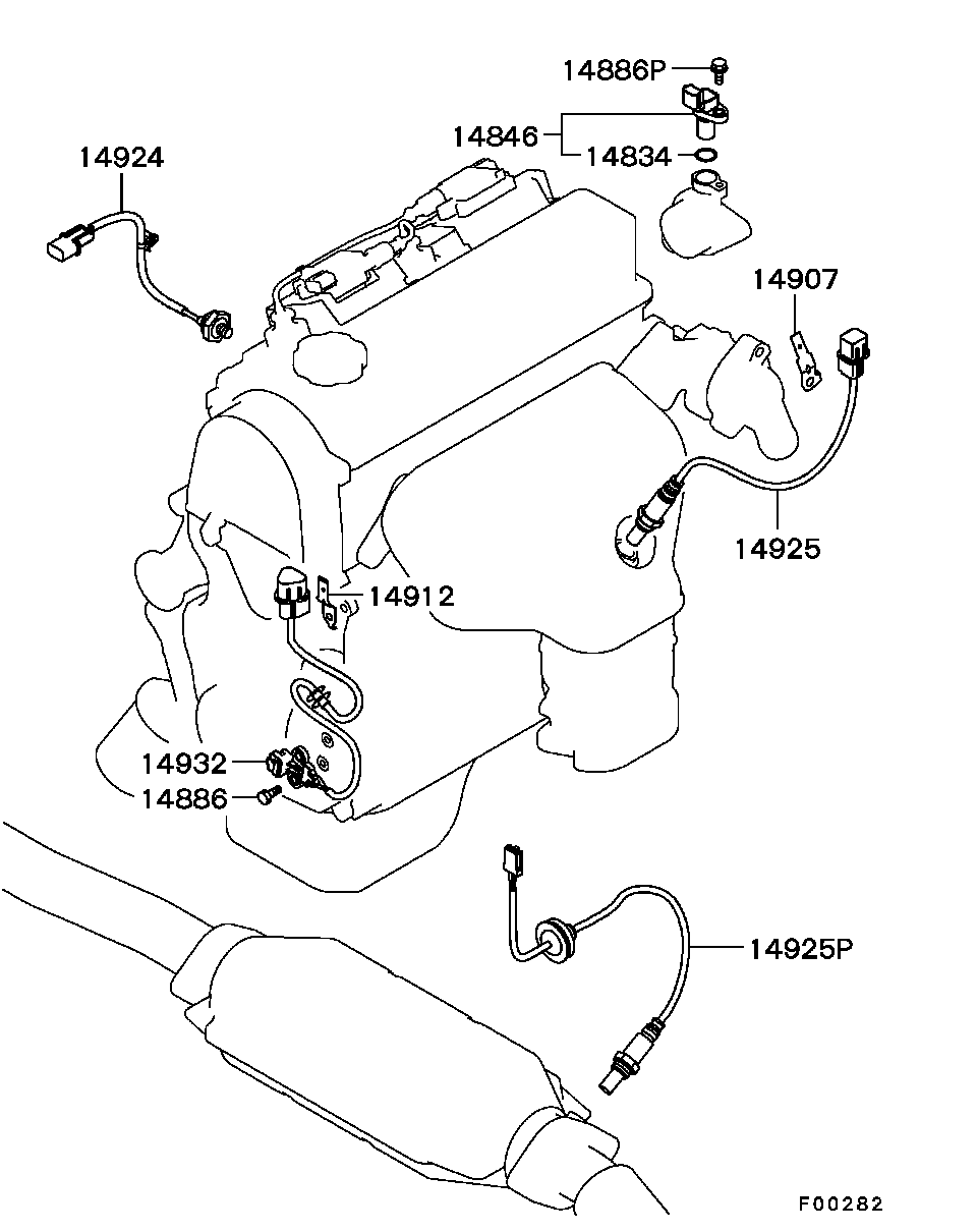 Mitsubishi MN137944 - Lambda Sensoru furqanavto.az