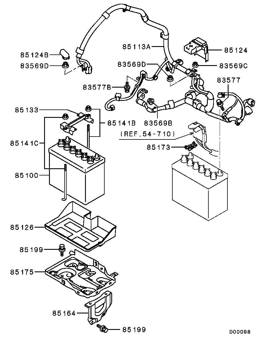 Mitsubishi 8201A137 - Başlanğıc batareyası furqanavto.az