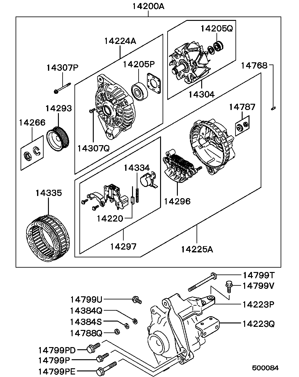 Mitsubishi MD618179 - Poşinq furqanavto.az