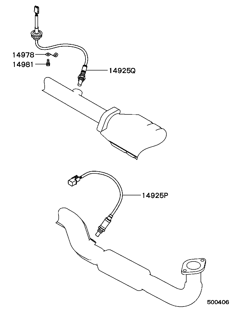 Mitsubishi MD327611 - Lambda Sensoru furqanavto.az