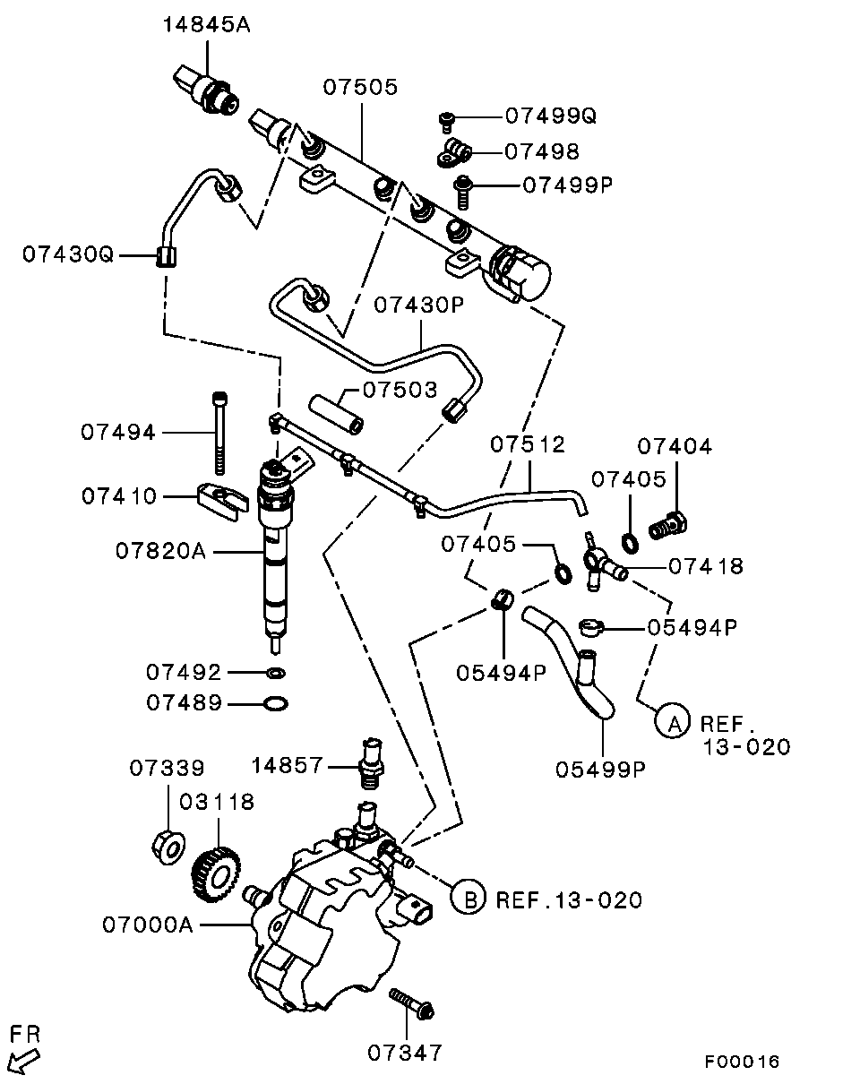 Mitsubishi MN-960190 - Sensor, soyuducu suyun temperaturu furqanavto.az