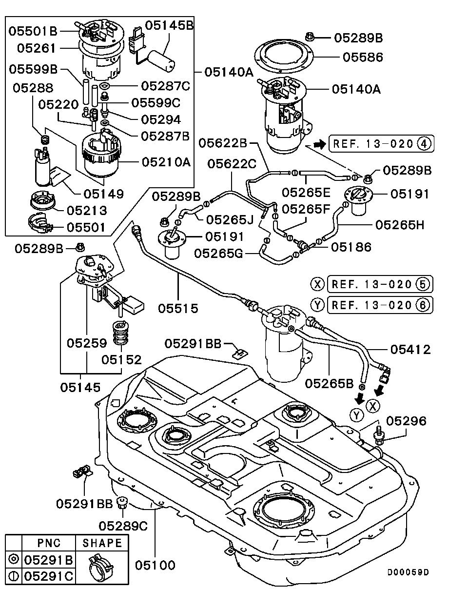 Mitsubishi MR968070 - Yanacaq nasosu furqanavto.az