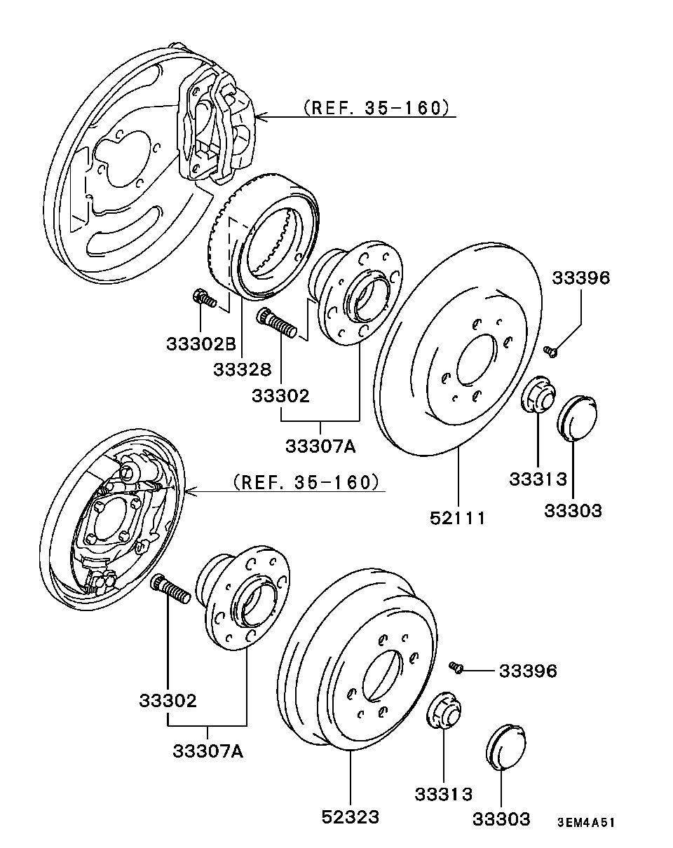 Chrysler MB84 4919 - Təkər qovşağı, podşipnik dəsti furqanavto.az